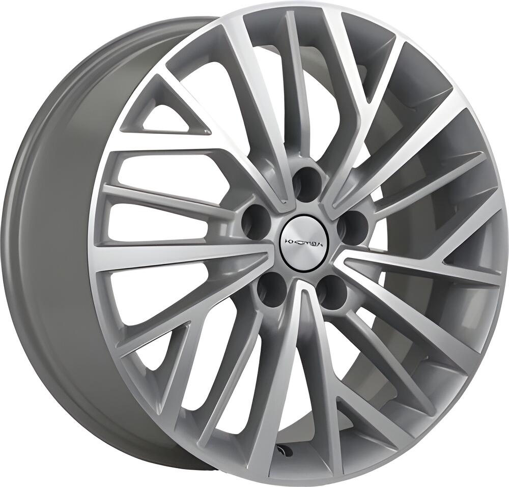 Khomen Wheels KHW1717 (Kia K5) 7x17 5x114.3 ET 48 Dia 67.1 F-Silver-FP