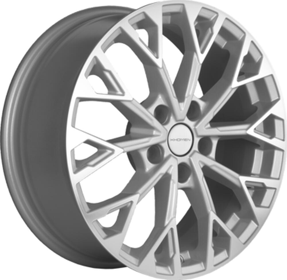 Khomen Wheels KHW1718 (Exeed TXL) 7x17 5x108 ET 36 Dia 65.1 F-Silver-FP
