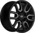 Khomen Wheels KHW1723 LC Prado/Lexus GX 8x17 6x139.7 ET 25 Dia 106.1 Black