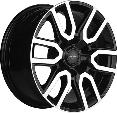 Khomen Wheels KHW1723 (Tank 300) 8x17 6x139.7 ET 36 Dia 100.1 Black-FP