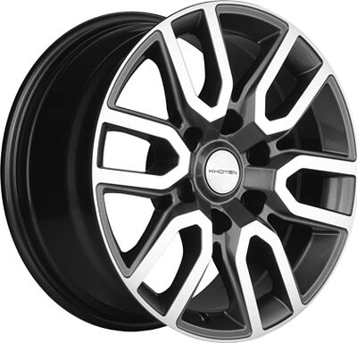 Khomen Wheels KHW1723 (Tank 300) 8x17 6x139.7 ET 36 Dia 100.1 Gray-FP