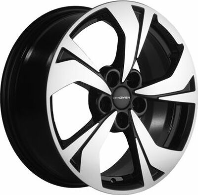 Khomen Wheels KHW1724 (CX-5/Seltos/Optima) 7x17 5x114.3 ET 50 Dia 67.1 Black-FP