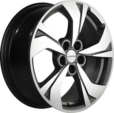 Khomen Wheels KHW1724 (CX-5/Seltos/Optima) 7x17 5x114.3 ET 50 Dia 67.1 Gray-FP