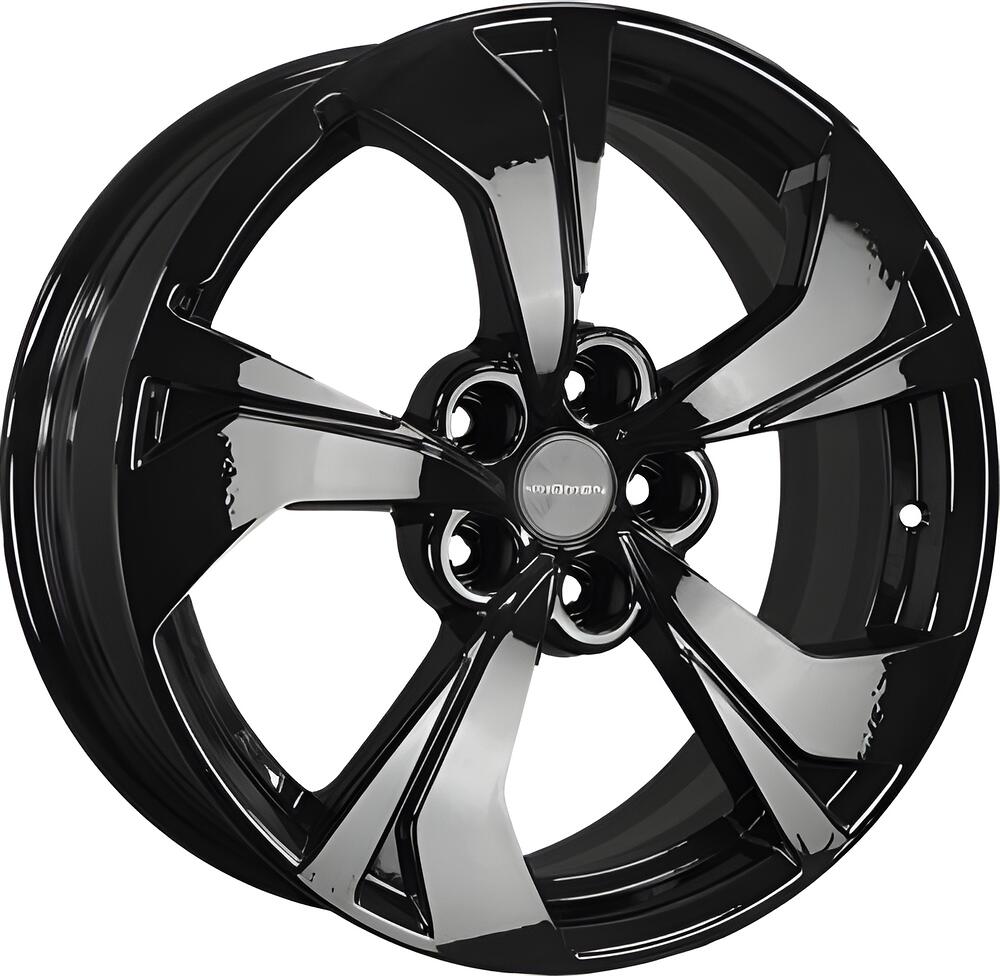 Khomen Wheels KHW1724 (Qashqai) 7x17 5x114.3 ET 40 Dia 66.1 Black