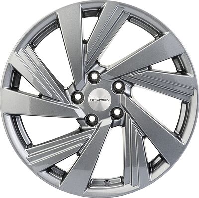 Khomen Wheels KHW1801 7.5x18 5x114.3 ET 45 Dia 67.1 GRAY