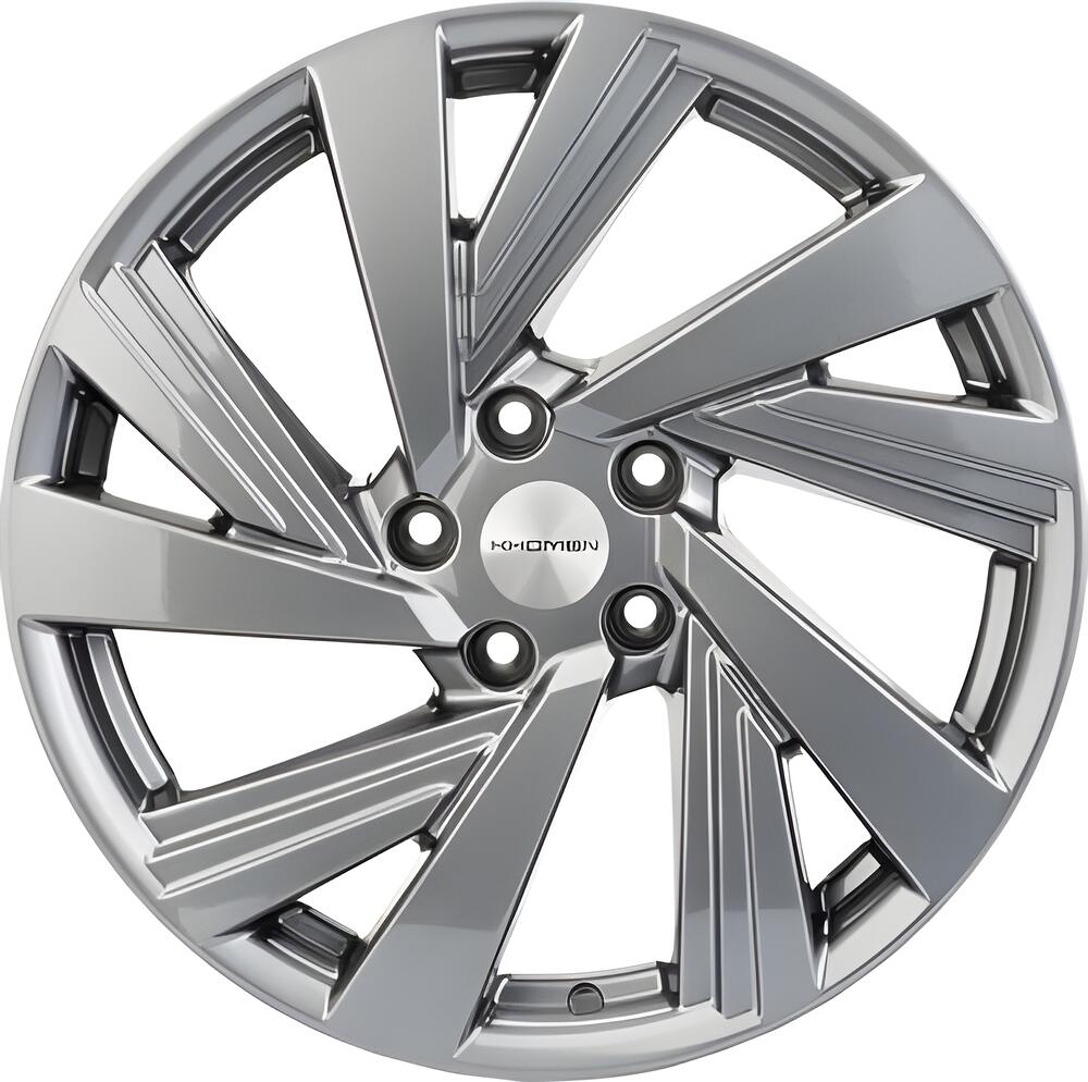 Khomen Wheels KHW1801 Kodiaq/Tiguan 7x18 5x112 ET 43 Dia 57 Gray