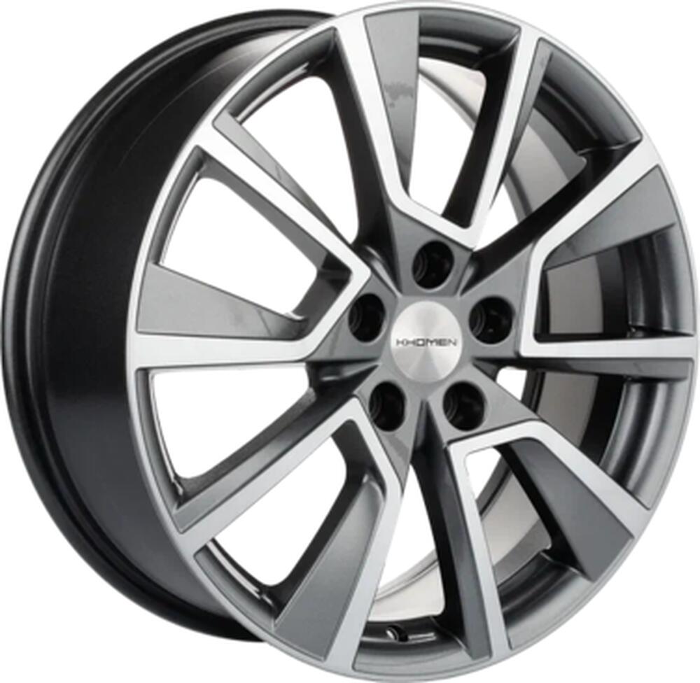 Khomen Wheels KHW1802 (Chery Tiggo) 7x18 5x108 ET 40 Dia 60.1 Gray-FP