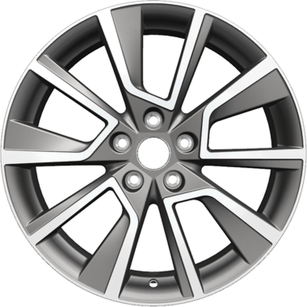 Khomen Wheels KHW1802 (Grand Vitara) 7x18 5x114.3 ET 45 Dia 60.1 Gray-FP