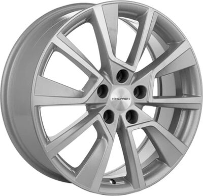 Khomen Wheels KHW1802 (Jolion) 7x18 5x114.3 ET 37 Dia 66.5 F-Silver-FP