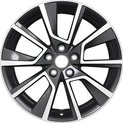 Khomen Wheels KHW1802 (Juke) 7x18 5x114.3 ET 47 Dia 66.6 Black-FP