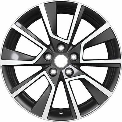 Khomen Wheels KHW1802 (Kodiaq) 7x18 5x112 ET 43 Dia 57.1 Black-FP