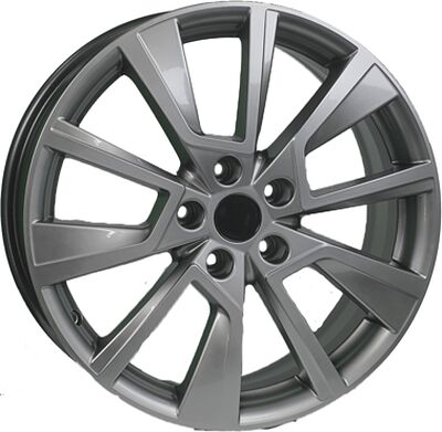 Khomen Wheels KHW1802 (Kodiaq) 7x18 5x112 ET 43 Dia 57.1 Dark Chrome
