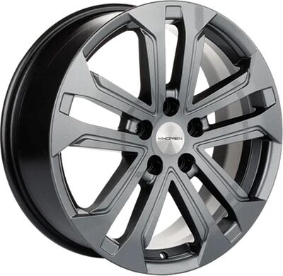 Khomen Wheels KHW1803 (Chery Tiggo 4/Tiggo 7 Pro) 7x18 5x108 ET 33 Dia 60.1 Gray