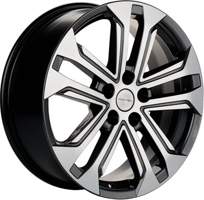 Khomen Wheels KHW1803 (Chery Tiggo) 7x18 5x108 ET 40 Dia 60.1 Gray-FP