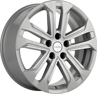Khomen Wheels KHW1803 (Dargo/Jolion) 7x18 5x114.3 ET 37 Dia 66.5 F-Silver