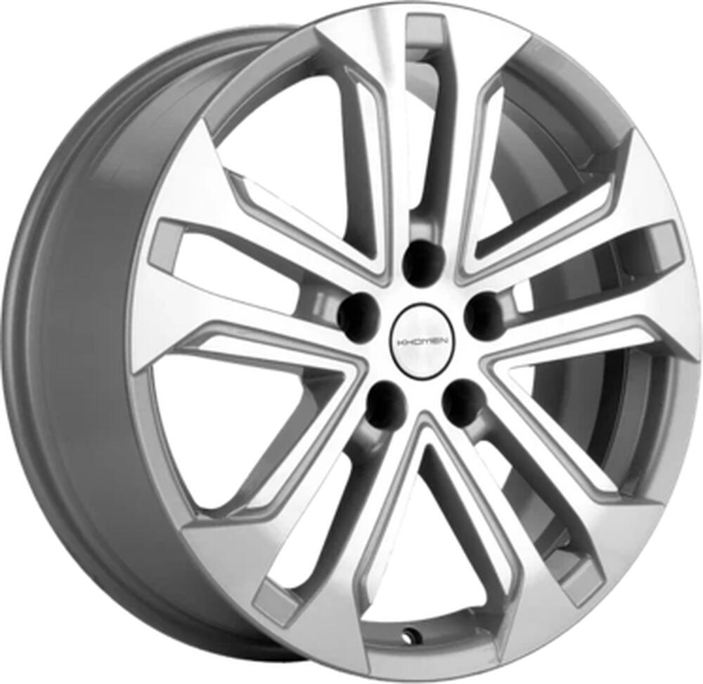 Khomen Wheels KHW1803 (Exeed TXL) 7x18 5x108 ET 36 Dia 65.1 F-Silver-FP