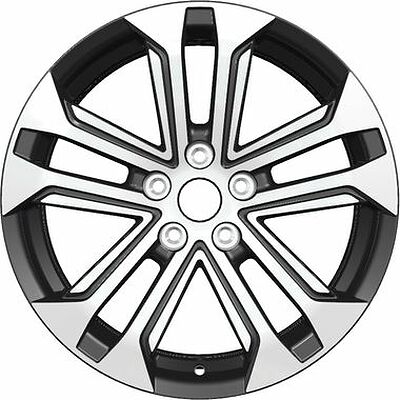 Khomen Wheels KHW1803 (X-Trail) 7x18 5x114.3 ET 45 Dia 66.1 Black-FP