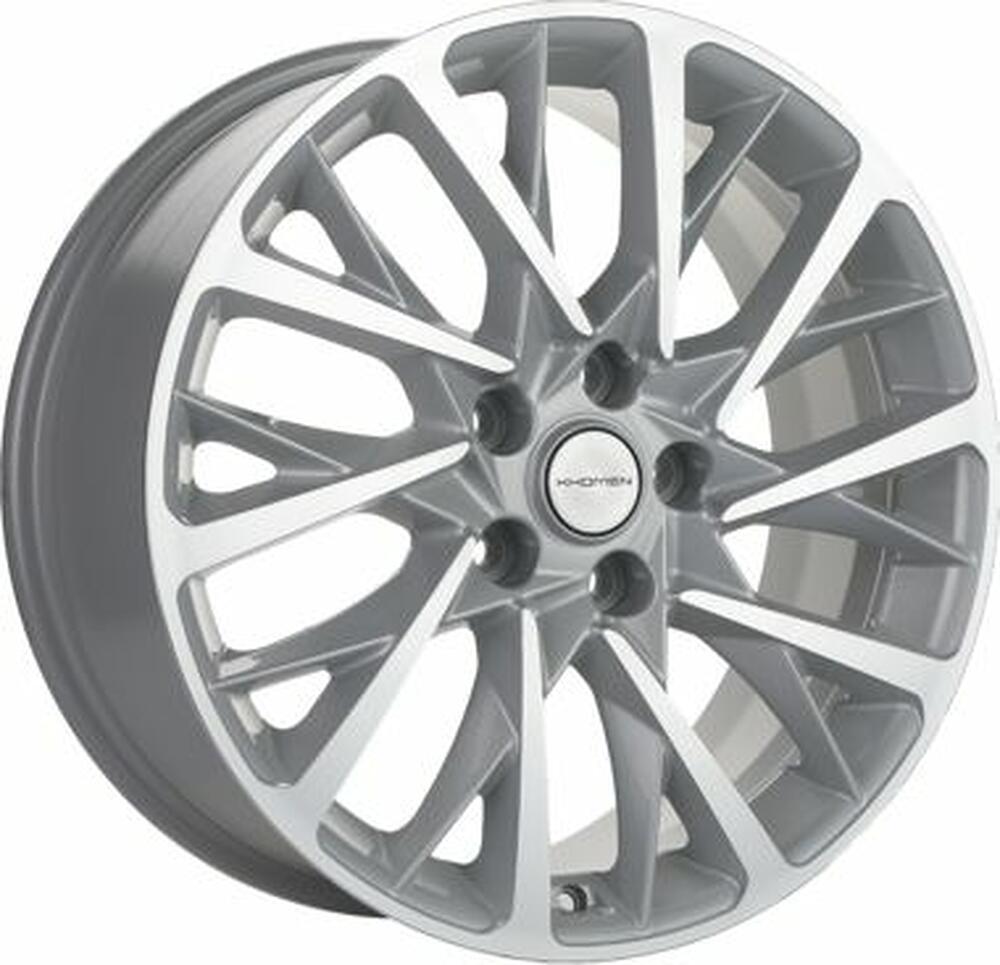 Khomen Wheels KHW1804 (Karoq) 7.5x18 5x112 ET 45 Dia 57.1 F-Silver-FP