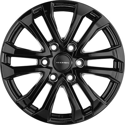 Khomen Wheels KHW1805 7.5x18 6x139.7 ET 36 Dia 100.1 BLACK