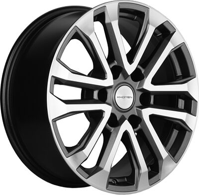 Khomen Wheels KHW1805 (Great Wall POER) 7.5x18 6x139.7 ET 42 Dia 100.1 Gray-FP