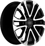 Khomen Wheels KHW1805 (Great Wall POER (new)) 7.5x18 6x139.7 ET 42 Dia 100.1 Black-FP
