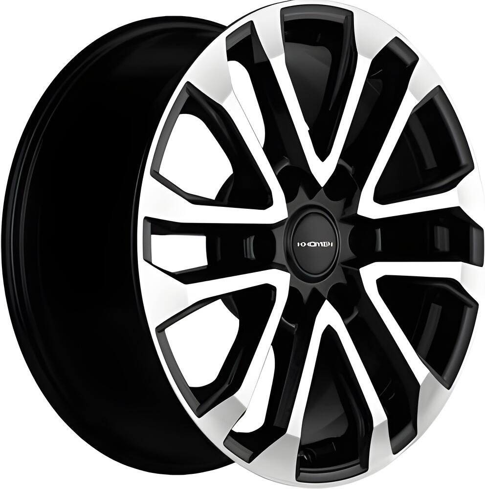 Khomen Wheels KHW1805 (Great Wall POER (new)) 7.5x18 6x139.7 ET 42 Dia 100.1 Black-FP