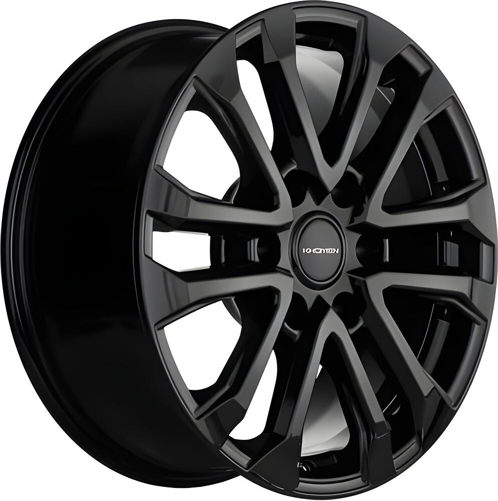 Khomen Wheels KHW1805 (Haval H5/Great Wall Hover H3/H5) 7.5x18 6x139.7 ET 38 Dia 100.1 Black