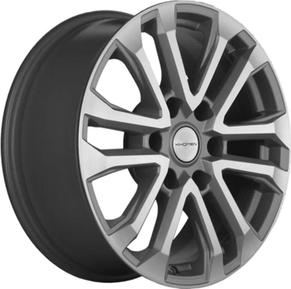 Khomen Wheels KHW1805 (Haval H9) 7.5x18 6x139.7 ET 42 Dia 75.1 F-Silver-FP