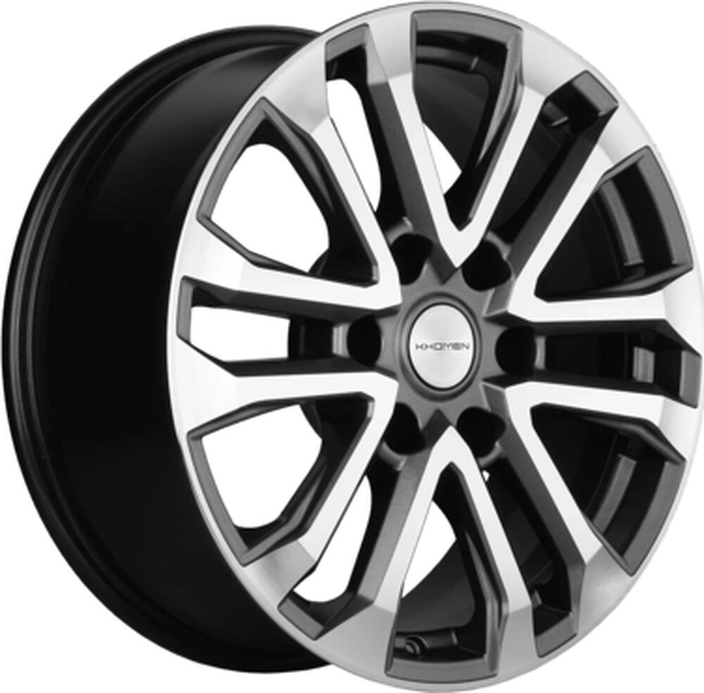 Khomen Wheels KHW1805 (L200) 7.5x18 6x139.7 ET 38 Dia 67.1 Gray-FP