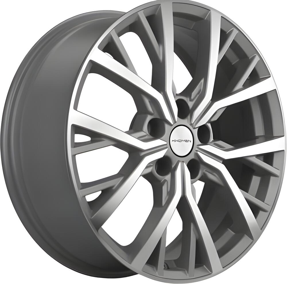 Khomen Wheels KHW1806 (CX-5/3) 7x18 5x114.3 ET 45 Dia 67.1 F-Silver-FP