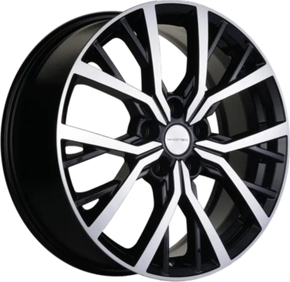 Khomen Wheels KHW1806 (Haval F7/F7x) 7x18 5x114.3 ET 40 Dia 64.1 Black-FP