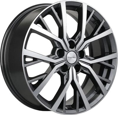 Khomen Wheels KHW1806 (Lifan x70) 7x18 5x114.3 ET 35 Dia 60.1 Gray-FP