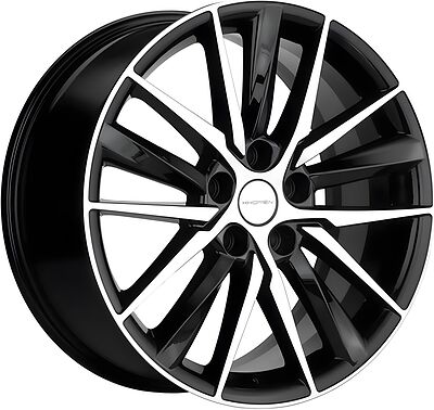 Khomen Wheels KHW1807 (Hyundai i40) 8x18 5x114.3 ET 46 Dia 67.1 Black-FP