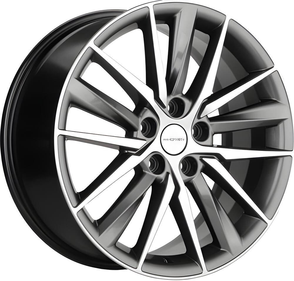 Khomen Wheels KHW1807 (Mazda CX-9) 8x18 5x114.3 ET 45 Dia 67.1 Gray-FP