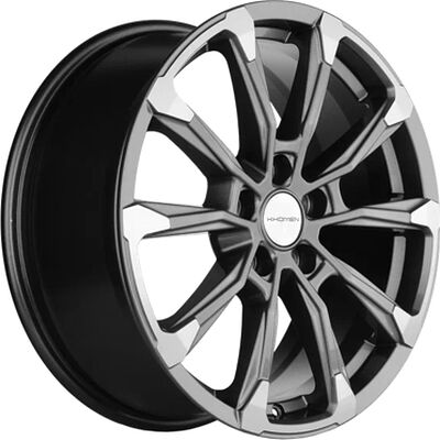 Khomen Wheels KHW1808 (Kodiaq) 7.5x18 5x112 ET 43 Dia 57.1 Gray-FP