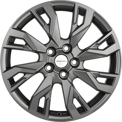 Khomen Wheels KHW1809 Dongfeng 580/DFSK 500 7x18 5x110 ET 35 Dia 67.1 Gray
