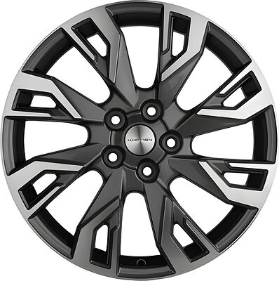Khomen Wheels KHW1809 Dongfeng 580/DFSK 500 7x18 5x110 ET 35 Dia 67.1 Gray-FP