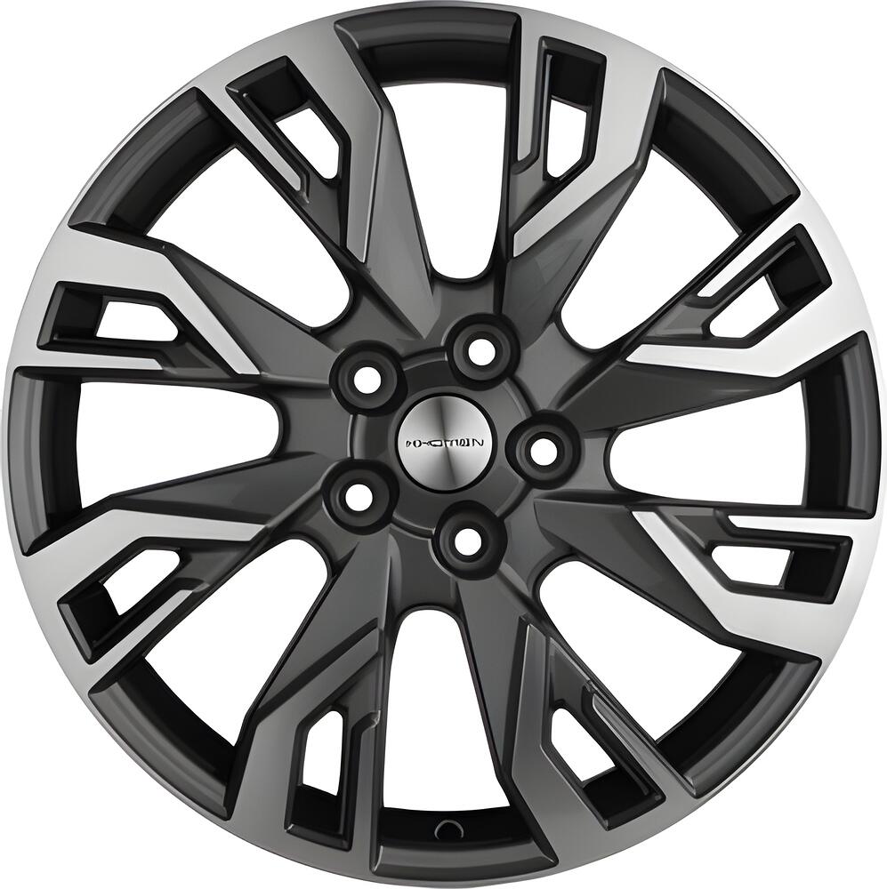 Khomen Wheels KHW1809 Dongfeng 580/DFSK 500 7x18 5x110 ET 35 Dia 67 Gray-FP