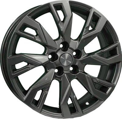Khomen Wheels KHW1809 (Jeely Atlas) 7x18 5x114.3 ET 45 Dia 60.1 Dark Chrome
