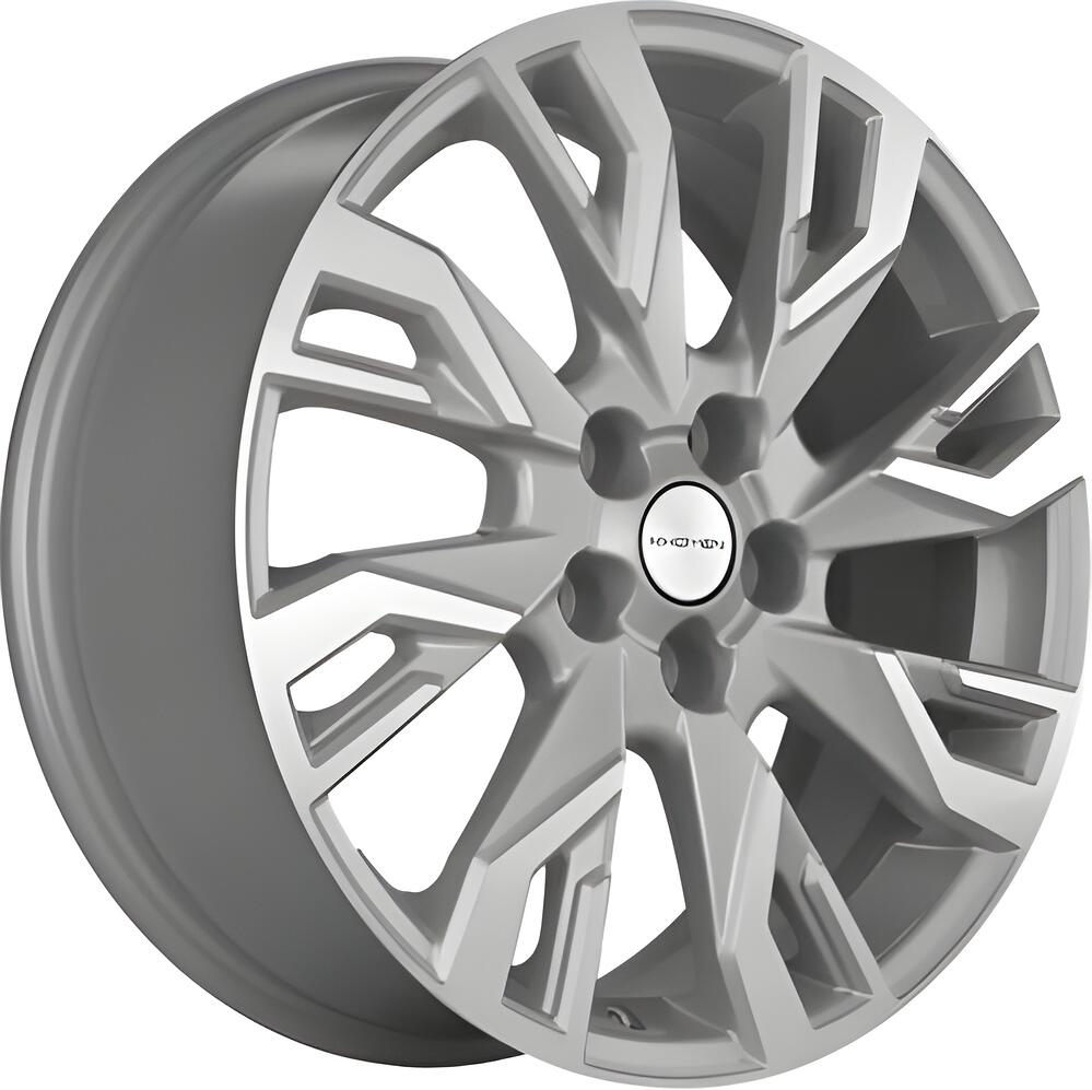 Khomen Wheels KHW1809 (Outlander) 7x18 5x114.3 ET 38 Dia 67.1 F-Silver-FP