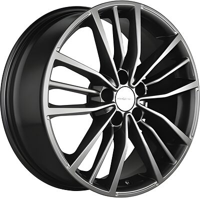 Khomen Wheels KHW1812 (Dargo/Jolion) 7x18 5x114.3 ET 37 Dia 66.5 Gray