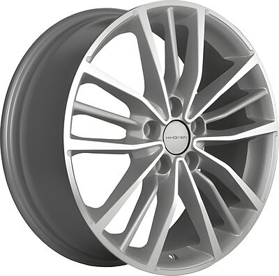 Khomen Wheels KHW1812 (Kodiaq/Tiguan/Audi Q3) 7x18 5x112 ET 43 Dia 57.1 F-Silver-FP