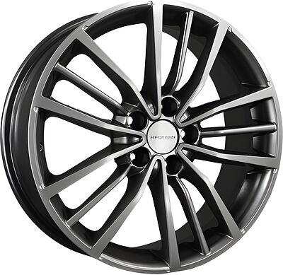 Khomen Wheels KHW1812 (Kodiaq/Tiguan/Audi Q3) 7x18 5x112 ET 43 Dia 57.1 Gray