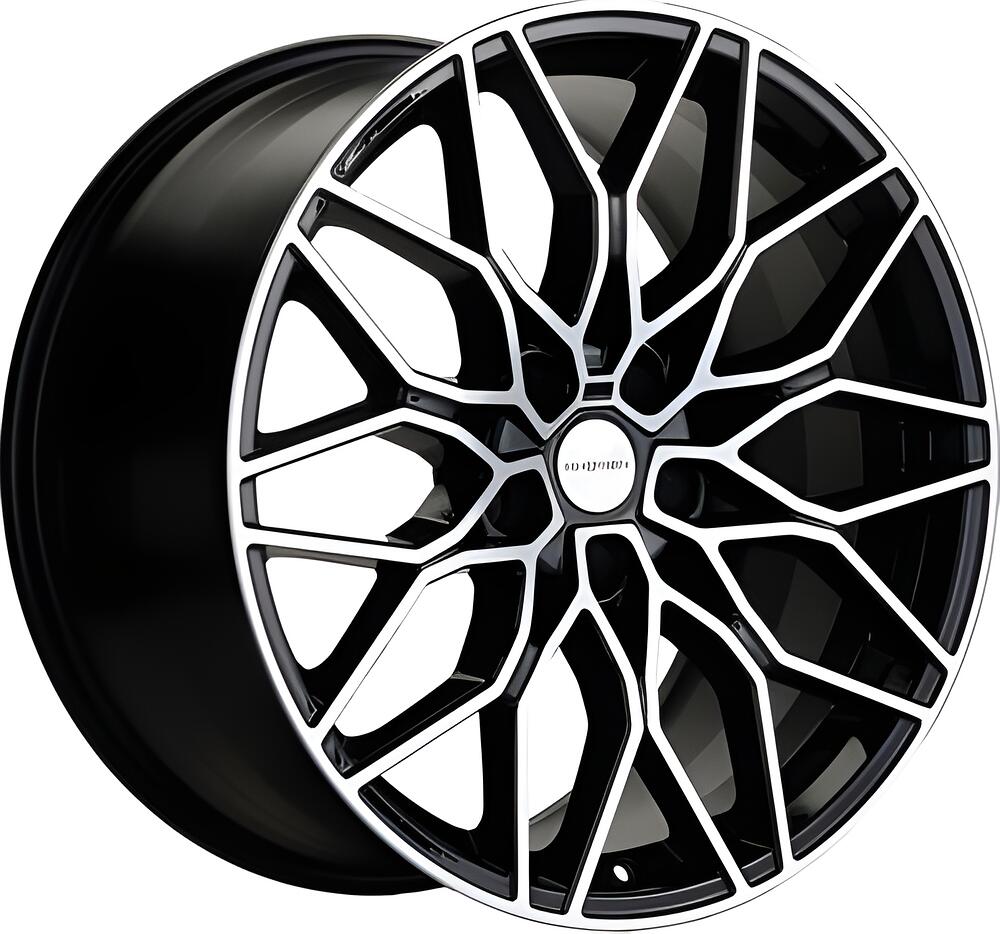 Khomen Wheels KHW1813 (Qashqai) 7x18 5x114.3 ET 40 Dia 66.1 Black-FP