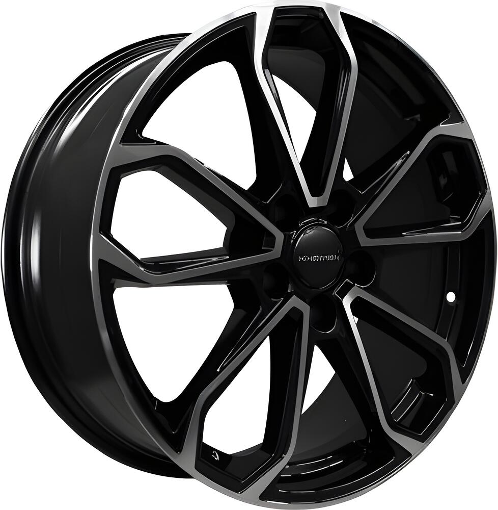 Khomen Wheels KHW1816 (Chery Tiggo 8 (Pro/Pro Max)) 7x18 5x108 ET 47 Dia 60.1 Black-FP