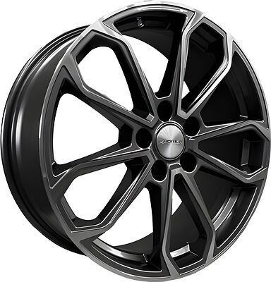 Khomen Wheels KHW1816 (Jolion) 7x18 5x114.3 ET 37 Dia 66.6 Gray-FP