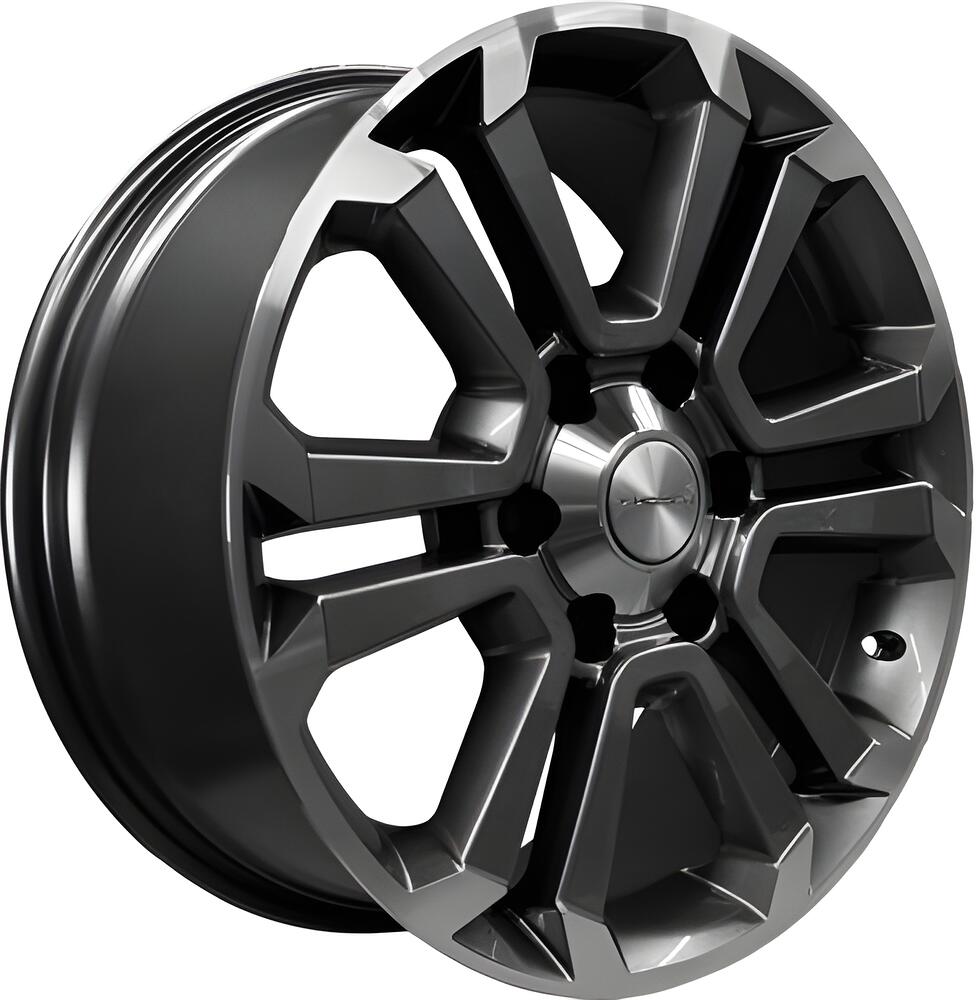 Khomen Wheels KHW1817 (Great Wall POER) 7.5x18 6x139.7 ET 42 Dia 100.1 Gray-FP