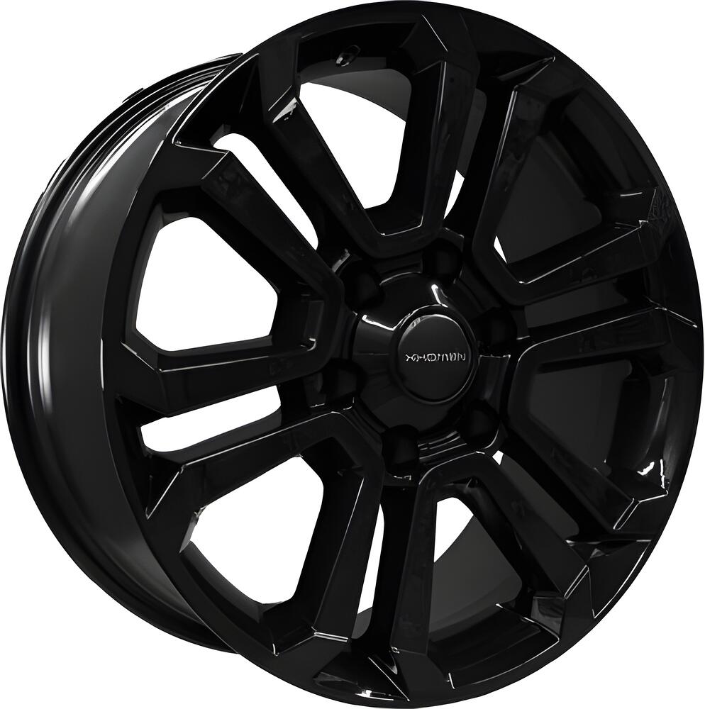 Khomen Wheels KHW1817 (LC Prado) 7.5x18 6x139.7 ET 25 Dia 106.1 Black
