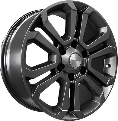 Khomen Wheels KHW1817 (Mazda BT50) 7.5x18 6x139.7 ET 45 Dia 93.1 Gray