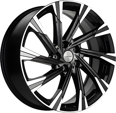 Khomen Wheels KHW1901 (Chery Tiggo 8) 7.5x19 5x108 ET 47 Dia 60.1 Black-FP